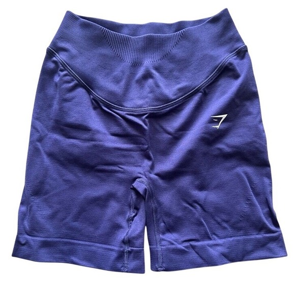 Gymshark Pants - Gymshark Sweat Seamless Shorts Galaxy Purple size XS Workout Activewear